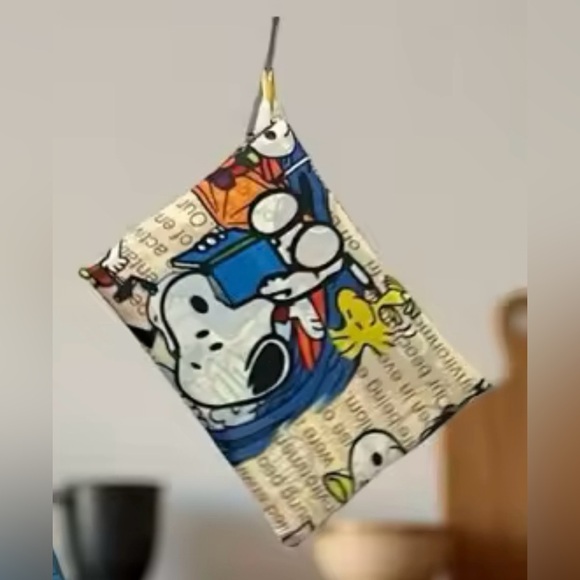 Colorful Snoopy Tote Bag / Shopping Bag - Picture 3 of 4